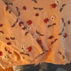 Mubi wool embroidered sweater S